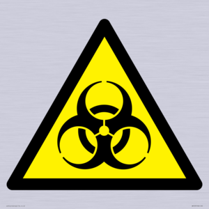 W009 Warning: Biological hazard